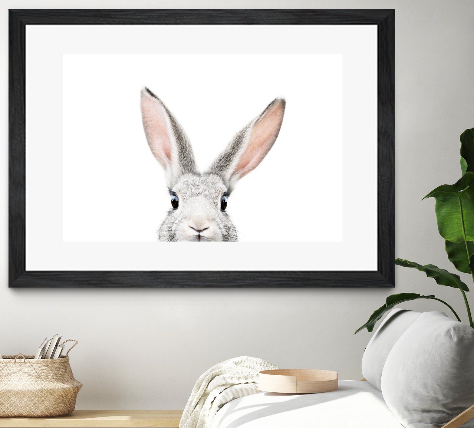 Bunny by Kathrin Pienaar on GIANT ART - gray photo manipulation