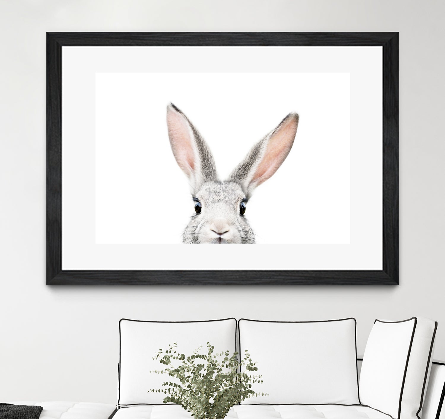 Bunny by Kathrin Pienaar on GIANT ART - gray photo manipulation