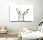 Bunny by Kathrin Pienaar on GIANT ART - gray photo manipulation