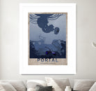 Portal by Ryan Ripley on GIANT ART - blue digital drawing