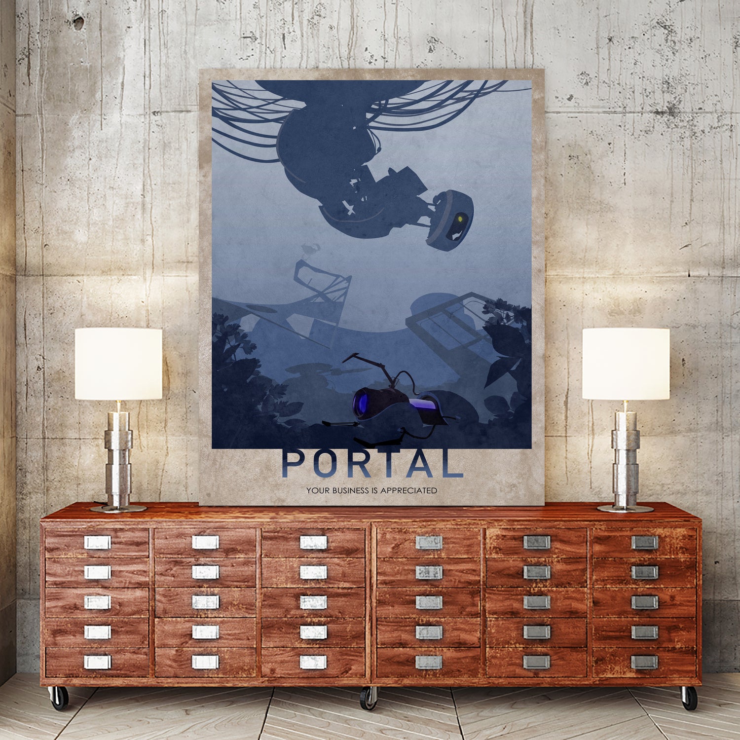 Portal by Ryan Ripley on GIANT ART - blue digital drawing