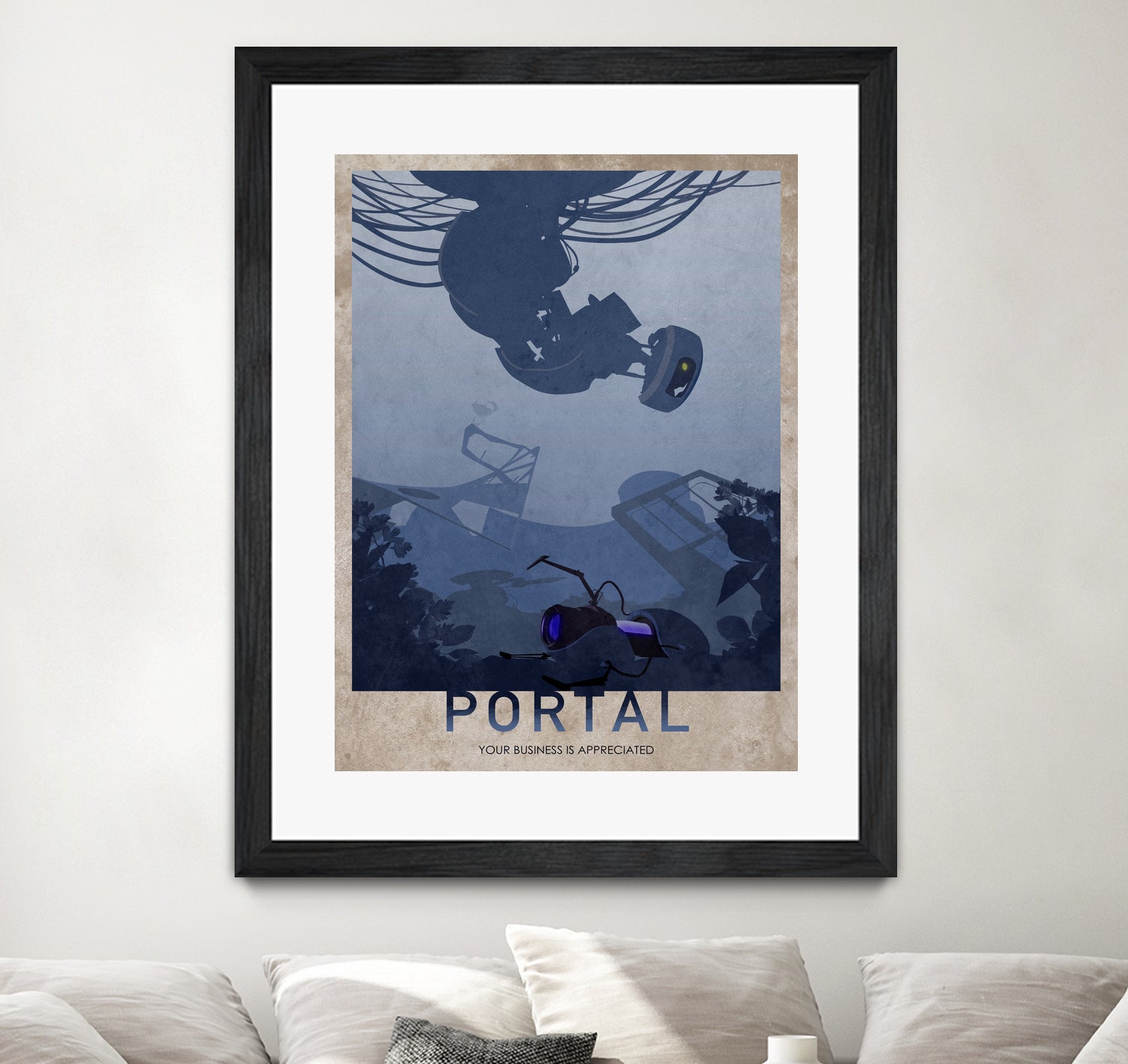 Portal by Ryan Ripley on GIANT ART - blue digital drawing