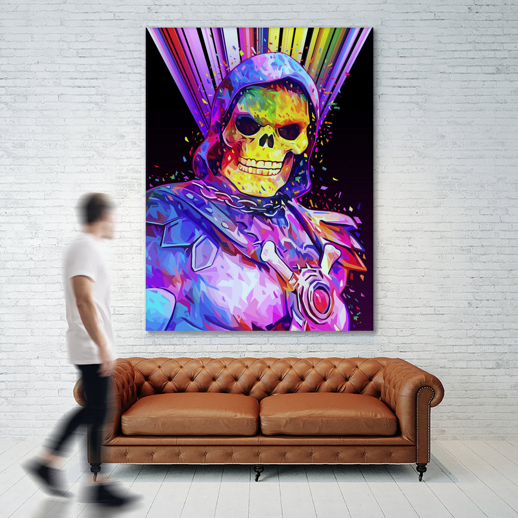 Skeletor by Alessandro Pautasso on GIANT ART - black digital painting