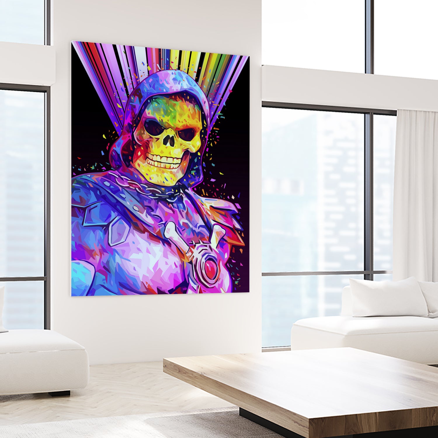 Skeletor by Alessandro Pautasso on GIANT ART - black digital painting