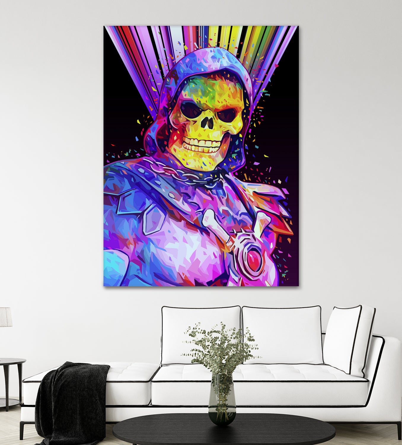 Skeletor by Alessandro Pautasso on GIANT ART - black digital painting