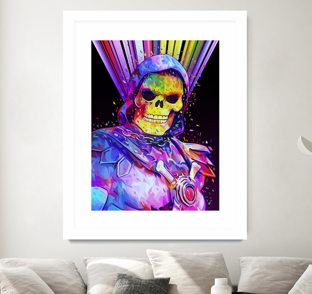 Skeletor by Alessandro Pautasso on GIANT ART - black digital painting