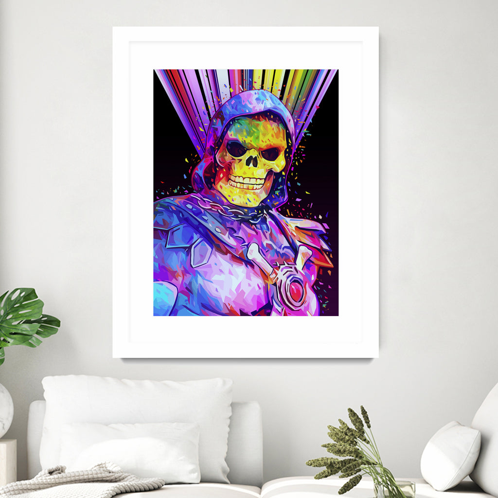 Skeletor by Alessandro Pautasso on GIANT ART - black digital painting