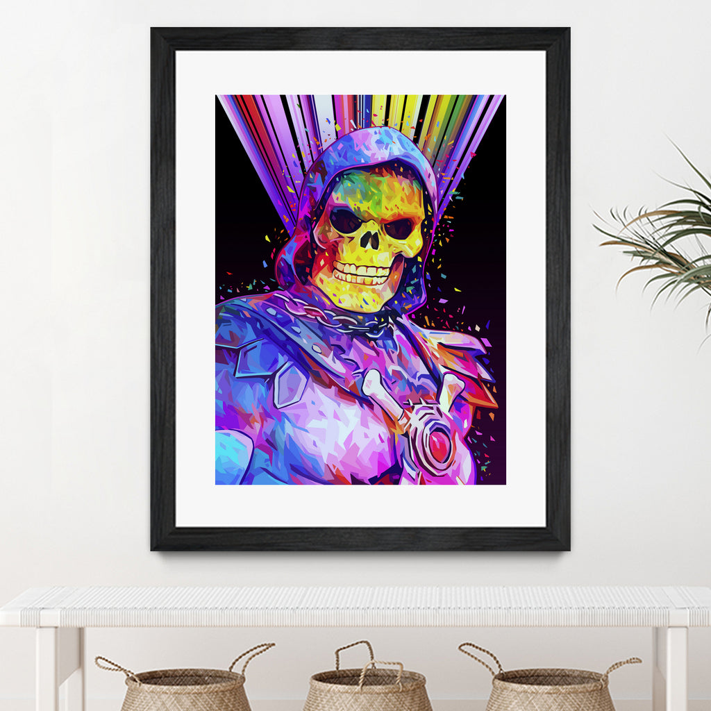 Skeletor by Alessandro Pautasso on GIANT ART - black digital painting