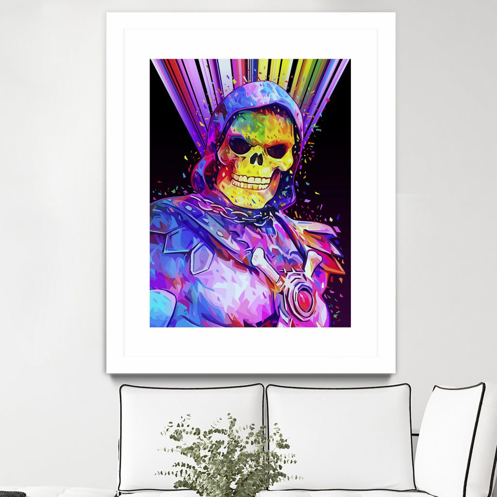 Skeletor by Alessandro Pautasso on GIANT ART - black digital painting