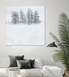 Pines by Antonio Zimbone on GIANT ART - white photo illustration