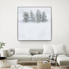 Pines by Antonio Zimbone on GIANT ART - white photo illustration