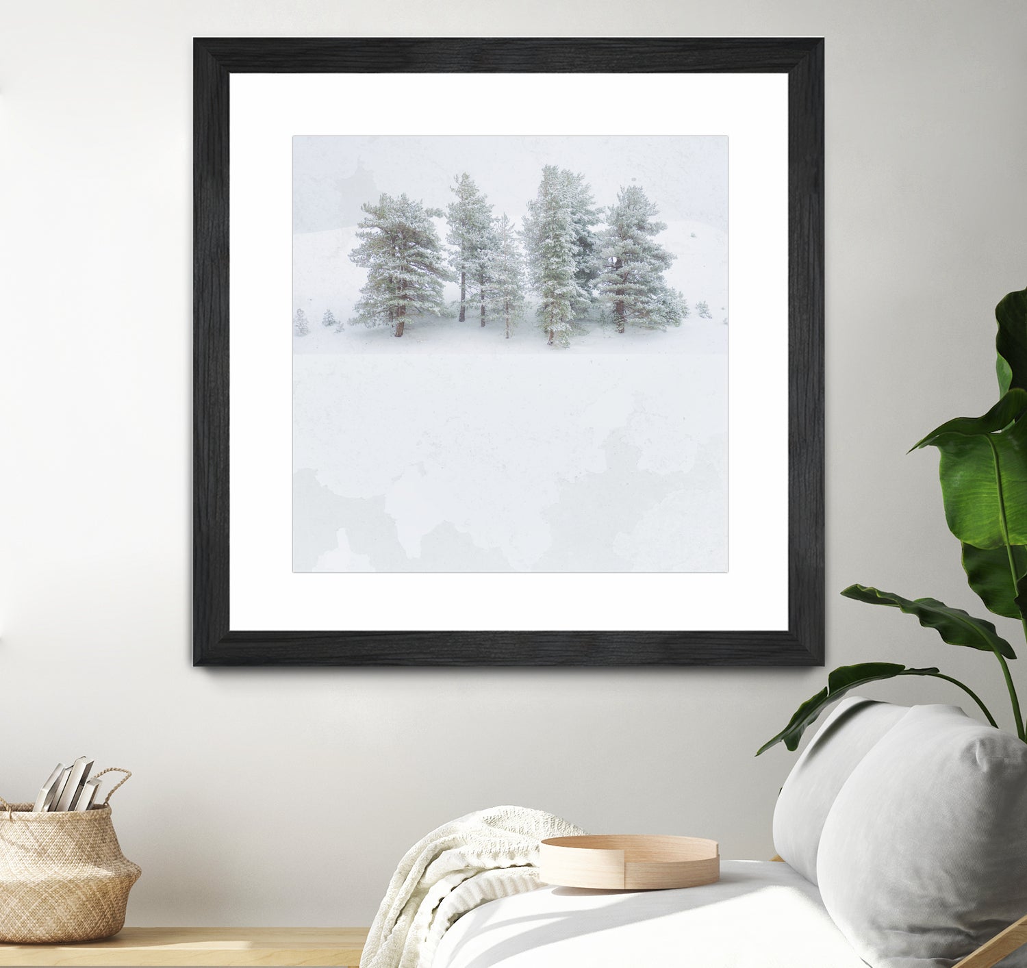 Pines by Antonio Zimbone on GIANT ART - white photo illustration