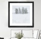 Pines by Antonio Zimbone on GIANT ART - white photo illustration