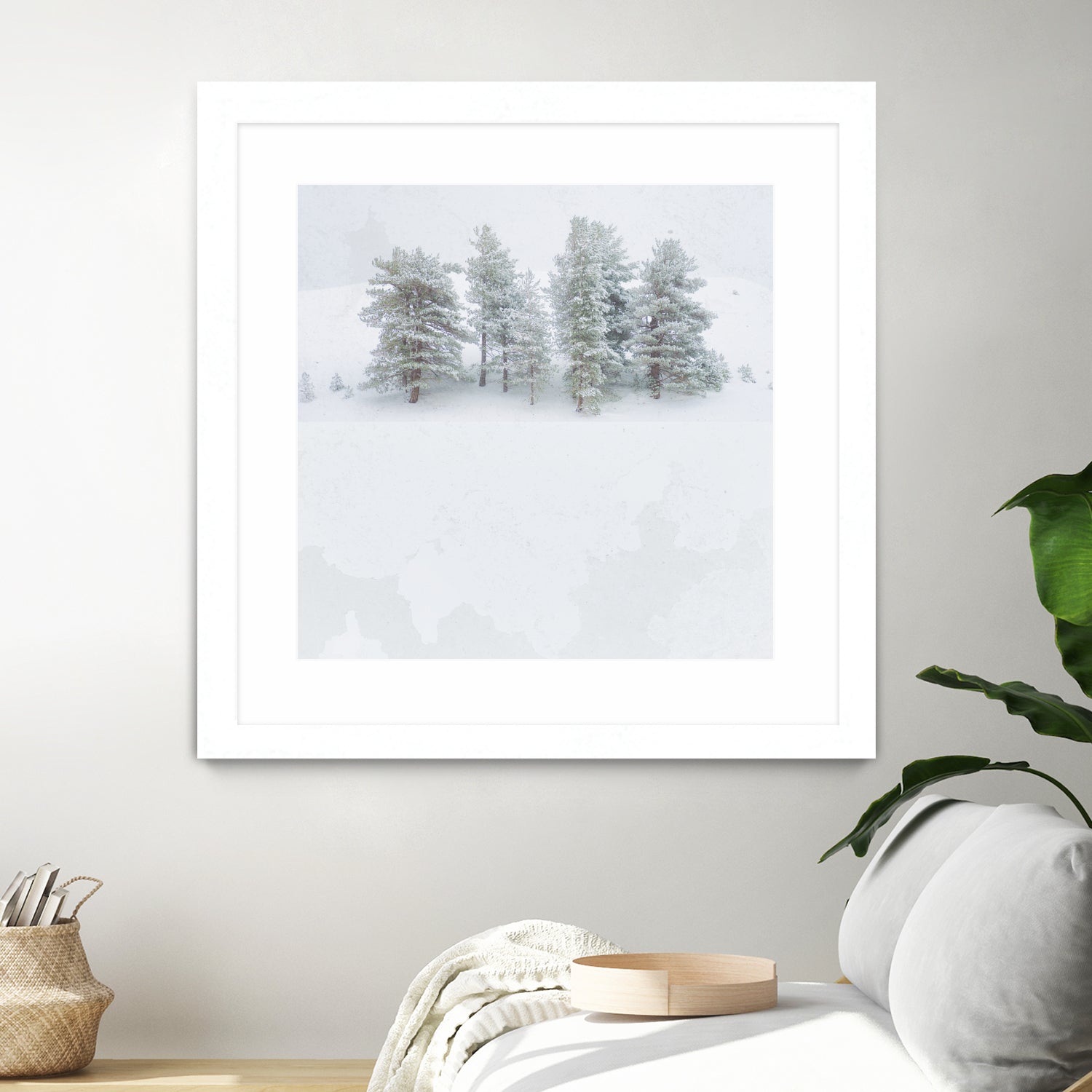 Pines by Antonio Zimbone on GIANT ART - white photo illustration