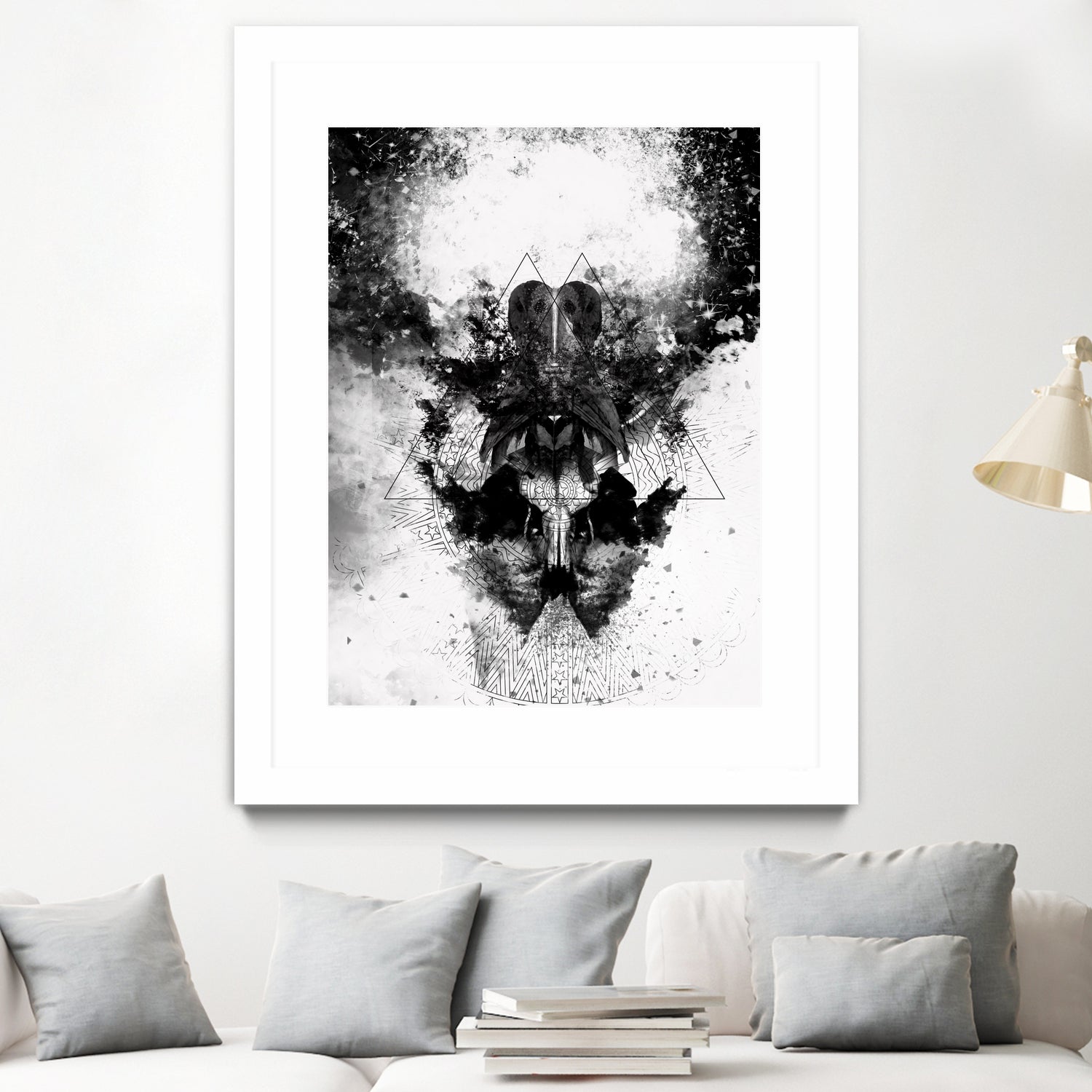 INKBLOT by Ana Rita Silva on GIANT ART - white photo illustration