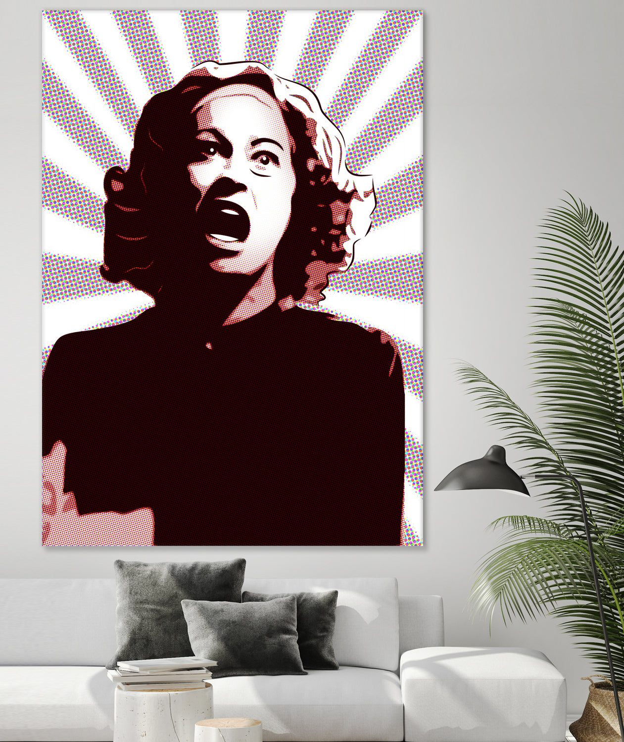 Mommie Dearest | Pop Art by William Cuccio on GIANT ART - black digital painting