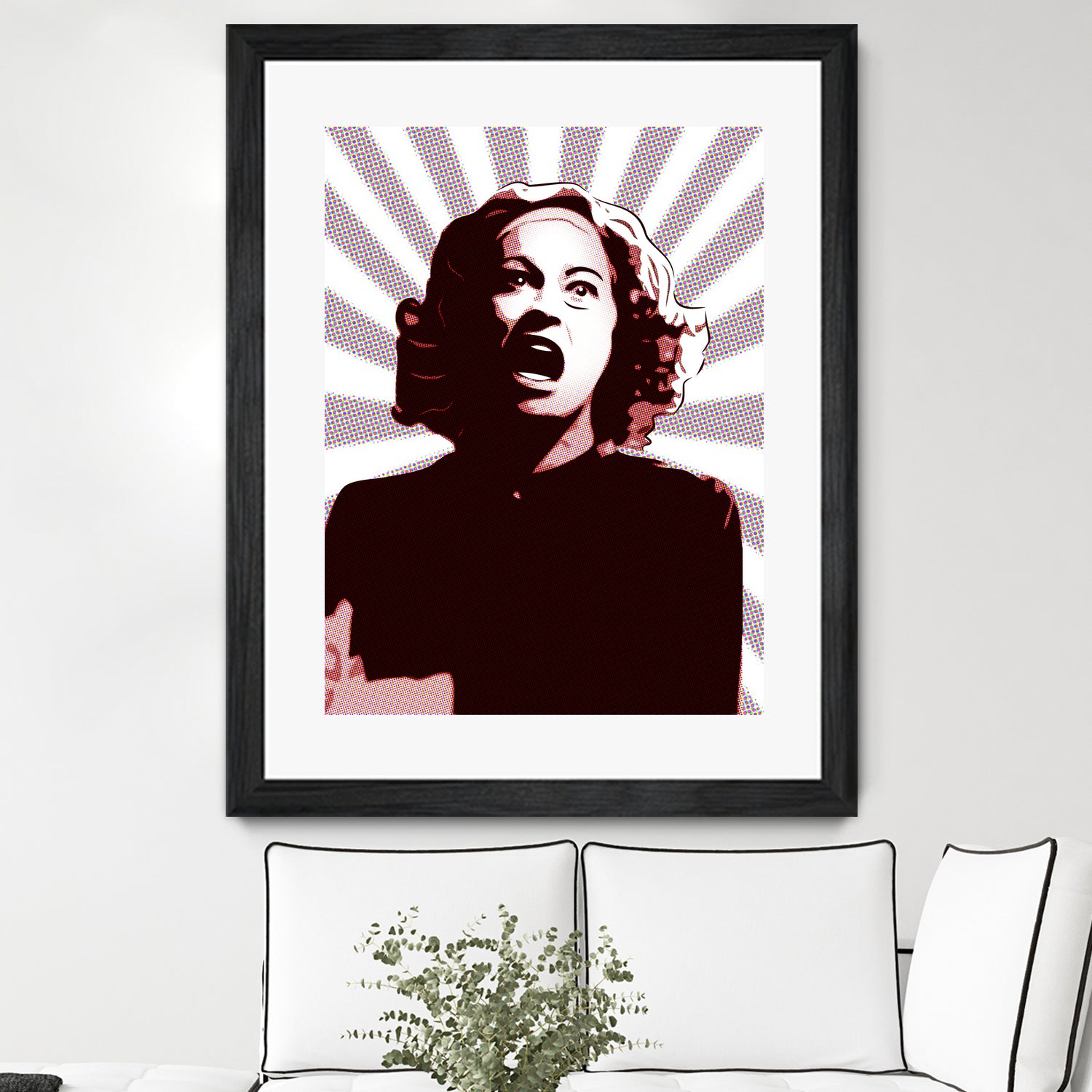 Mommie Dearest | Pop Art by William Cuccio on GIANT ART - black digital painting