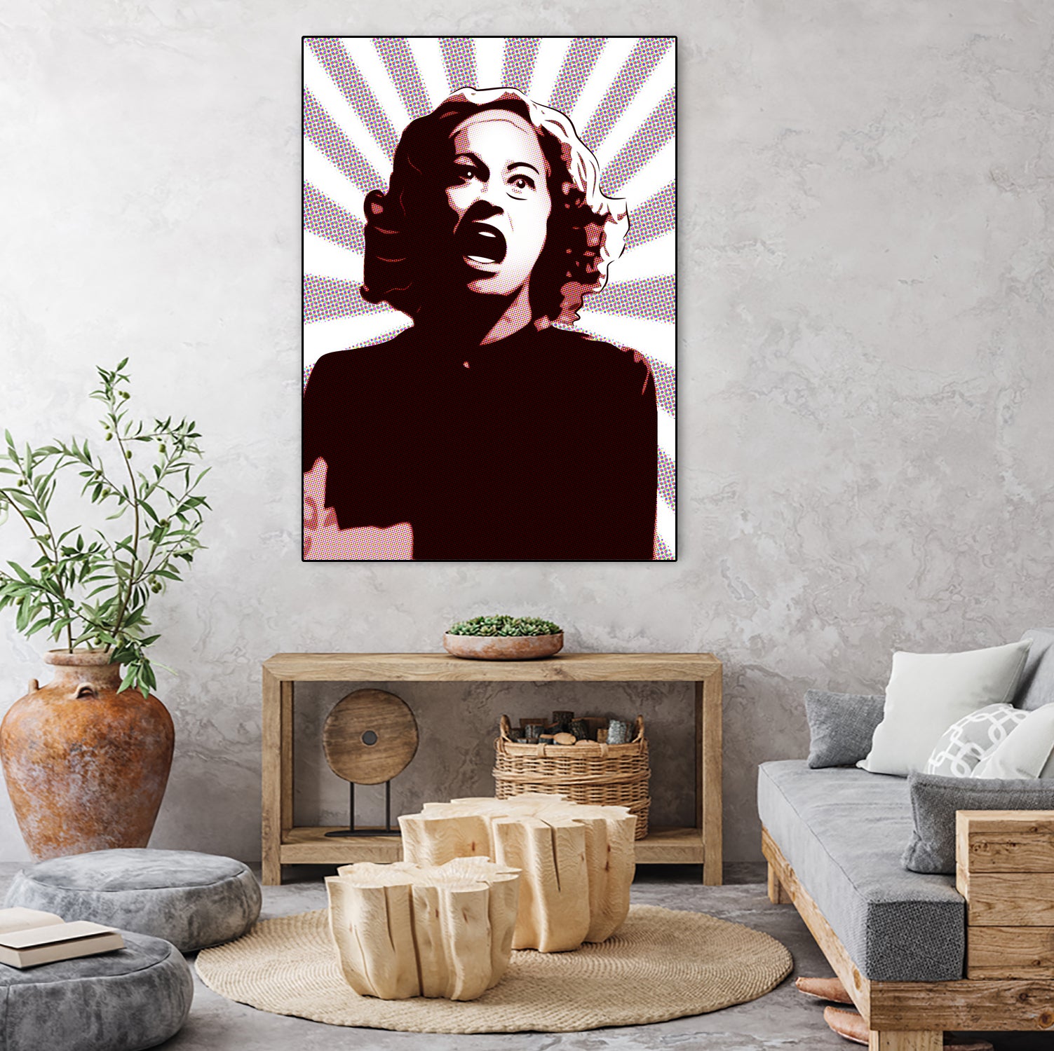 Mommie Dearest | Pop Art by William Cuccio on GIANT ART - black digital painting