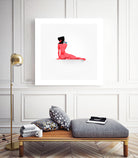 RED Pinup / 02 by Olivier Danchin on GIANT ART - red character design