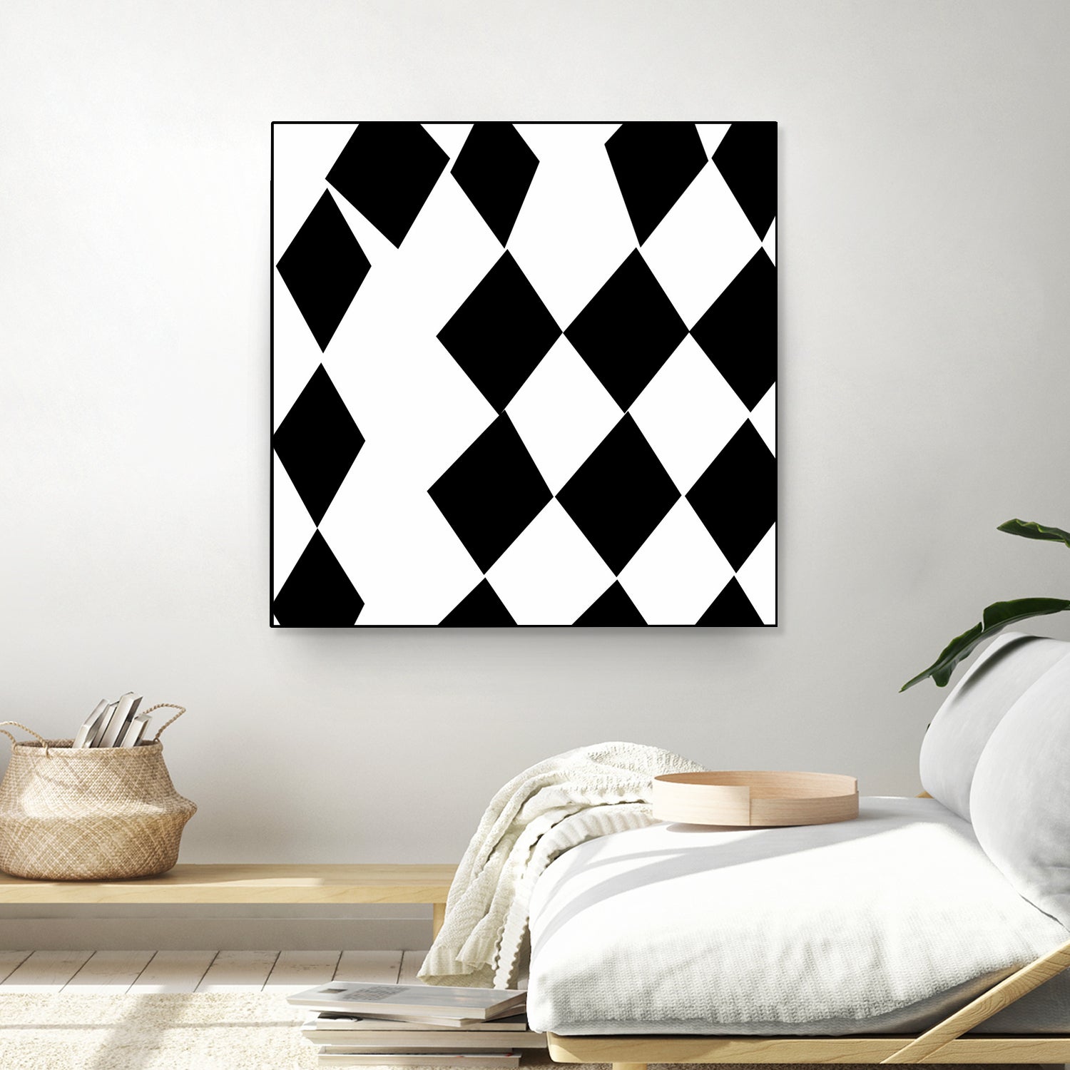 Black and White Harlequin by Katie Lawrence on GIANT ART - white digital drawing