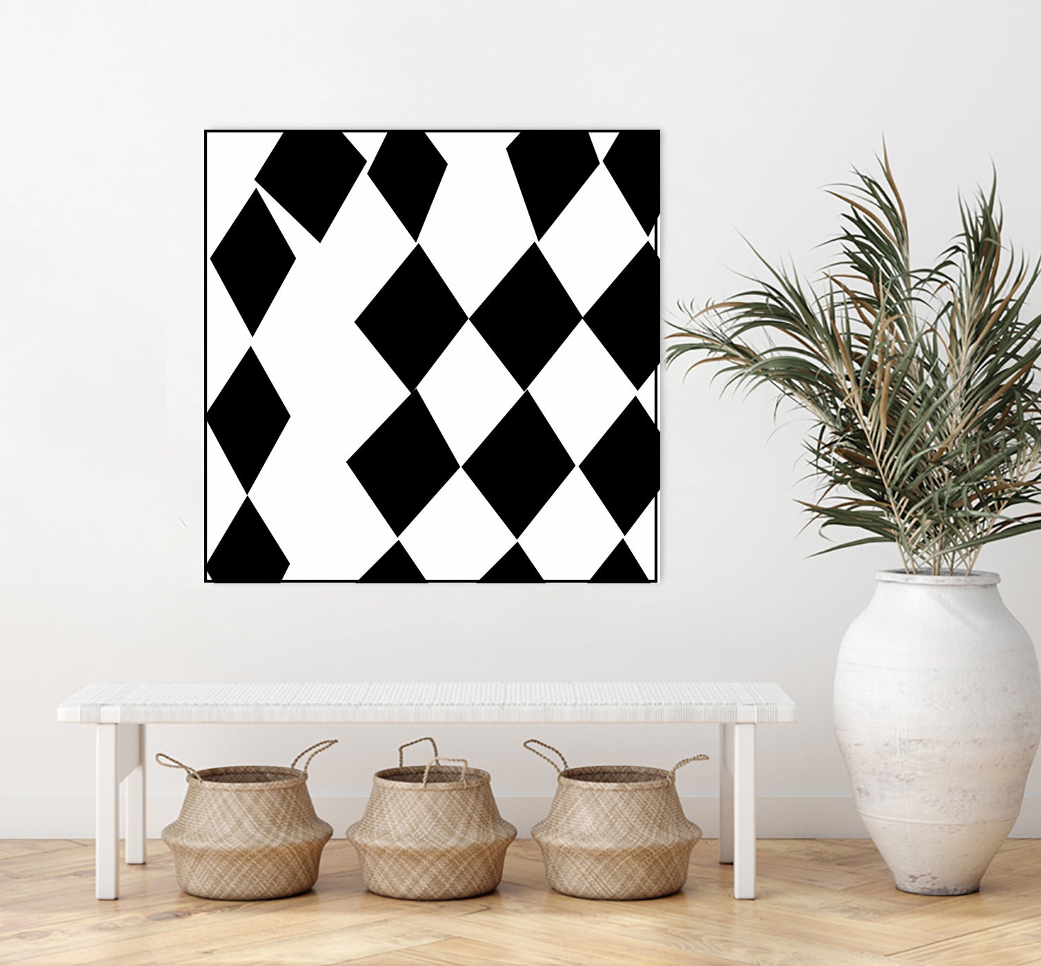 Black and White Harlequin by Katie Lawrence on GIANT ART - white digital drawing