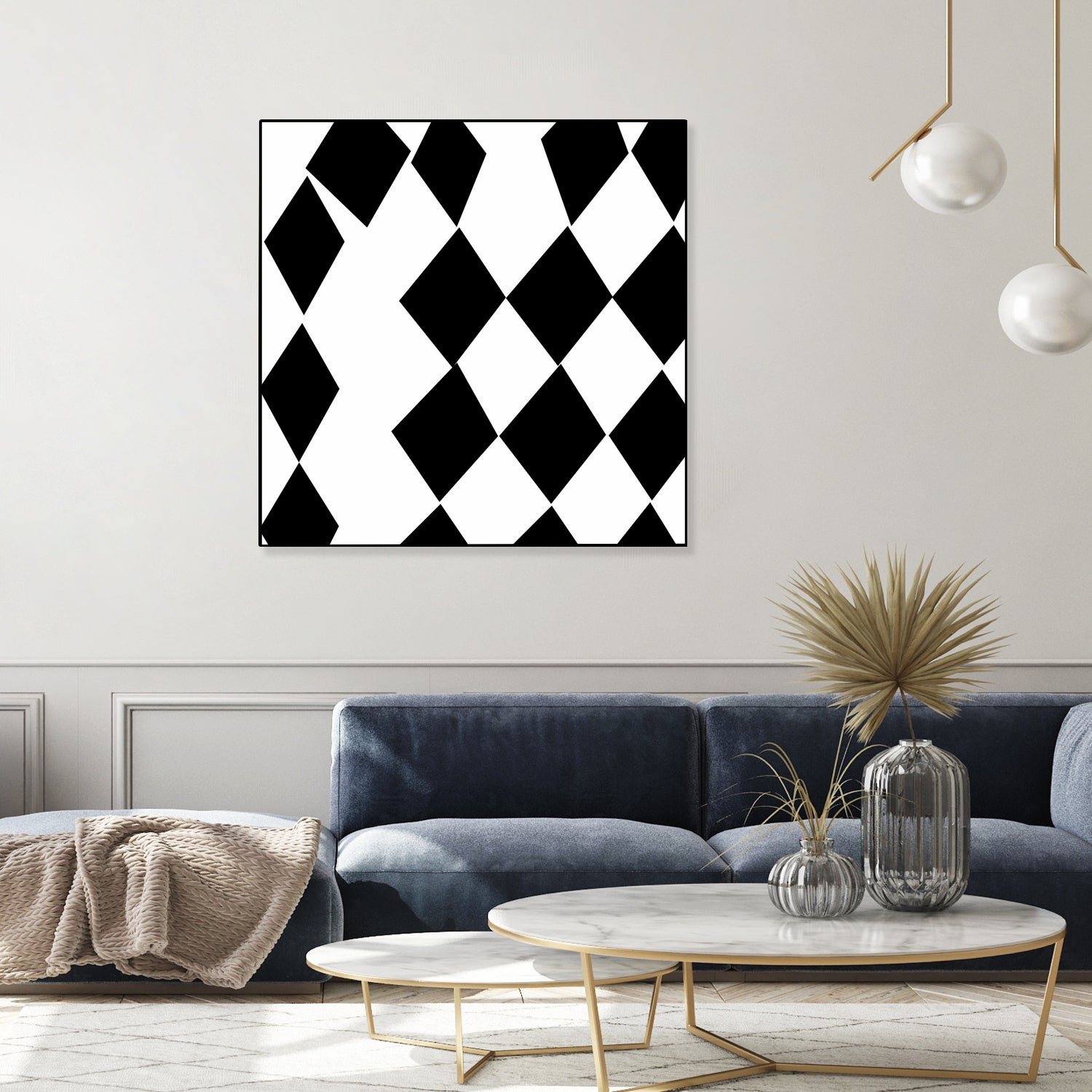 Black and White Harlequin by Katie Lawrence on GIANT ART - white digital drawing