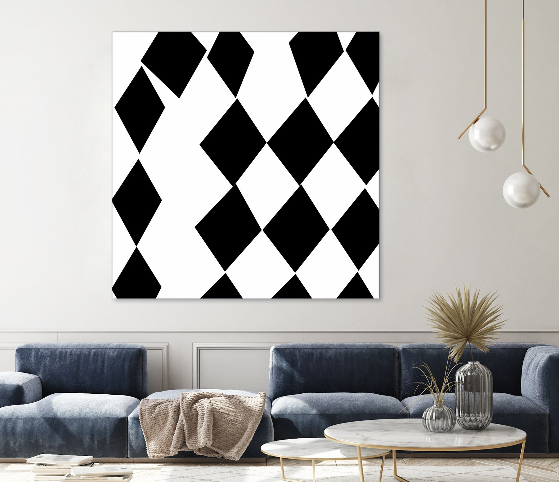 Black and White Harlequin by Katie Lawrence on GIANT ART - white digital drawing