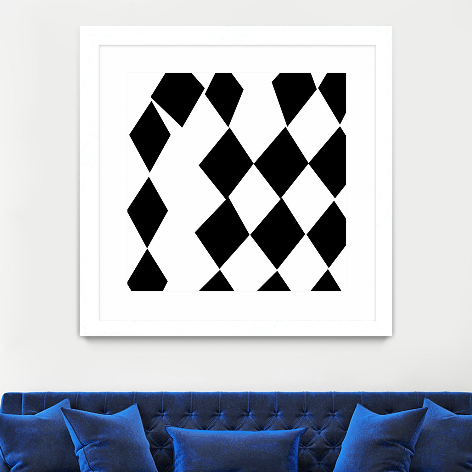 Black and White Harlequin by Katie Lawrence on GIANT ART - white digital drawing