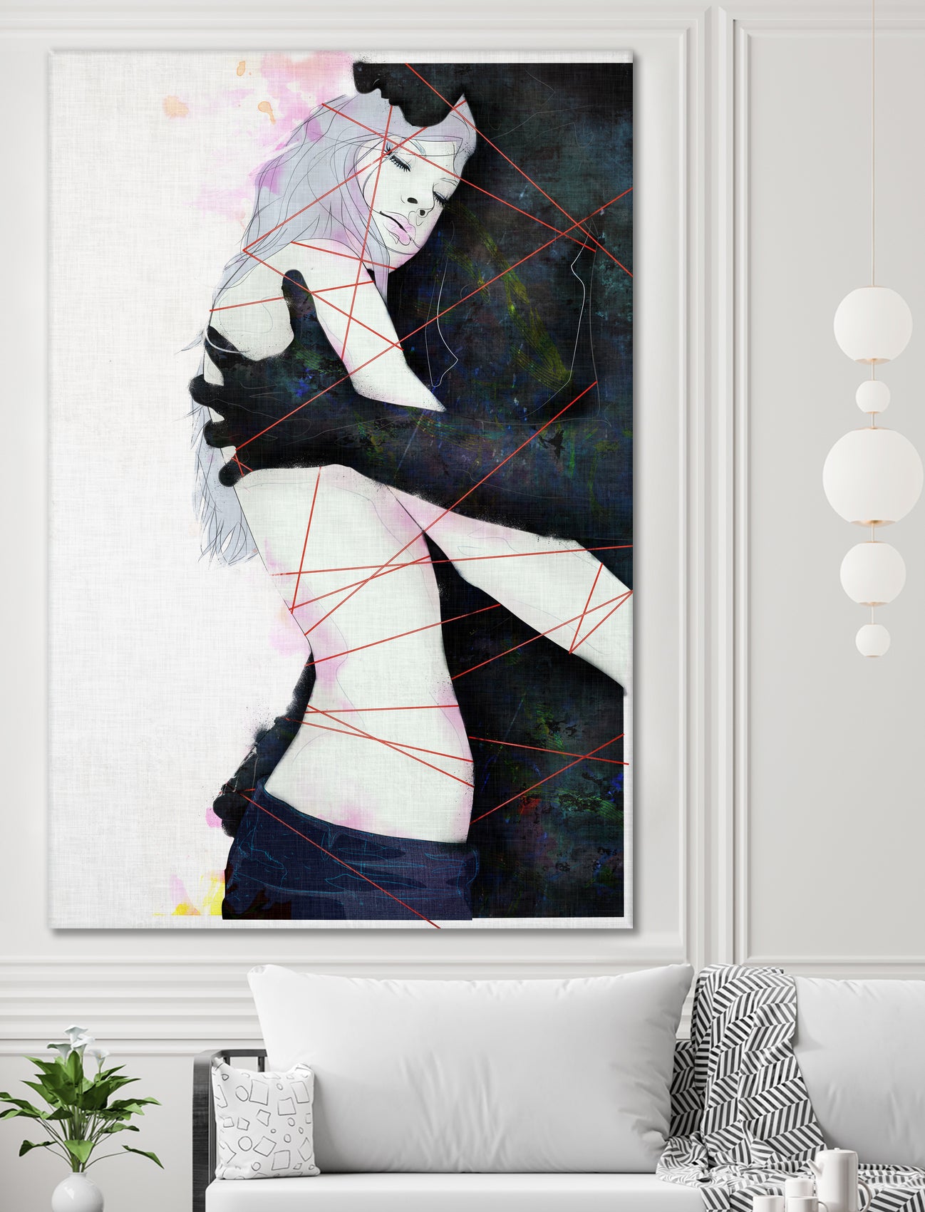 lovers by Yuichi Suzuki on GIANT ART - gray digital drawing