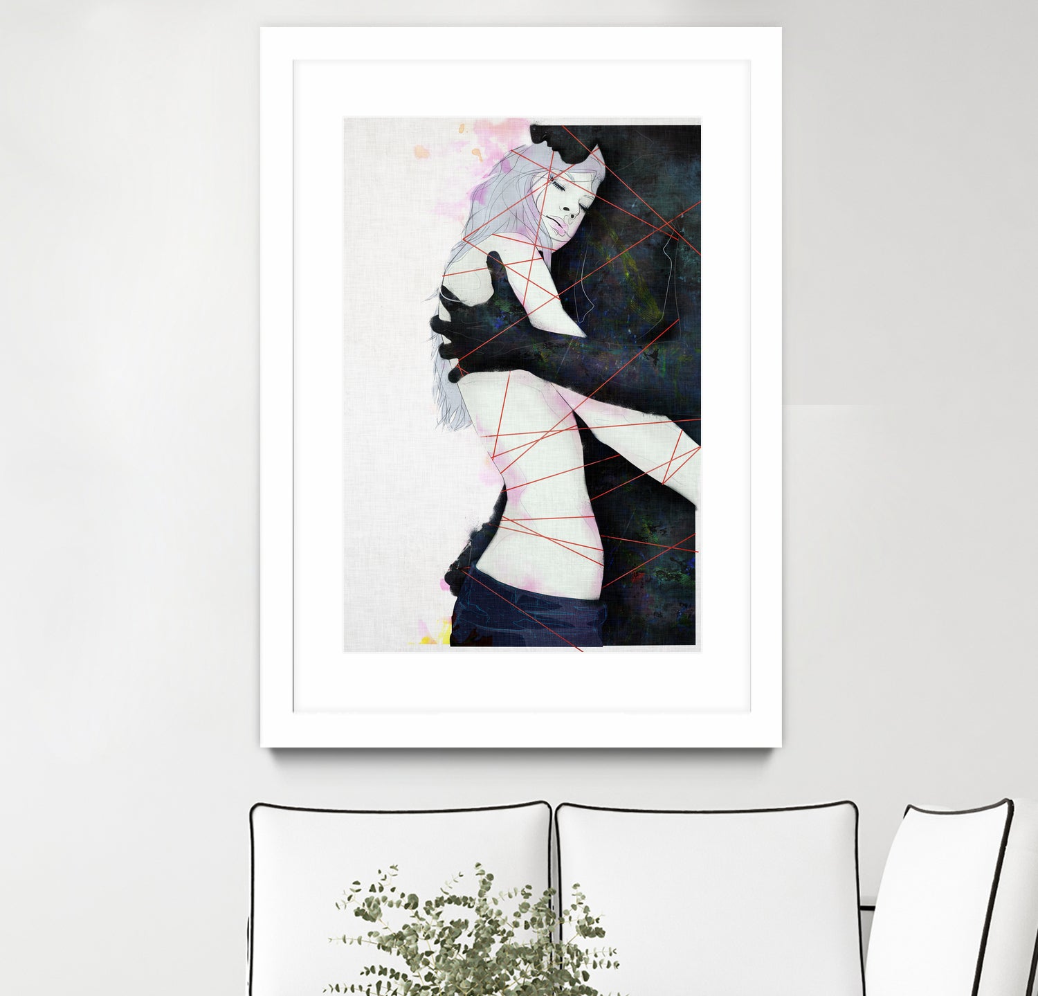 lovers by Yuichi Suzuki on GIANT ART - gray digital drawing