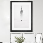 Alone with Empire State Building by GEN Z by Rigaud Mickaël on GIANT ART - white photo illustration