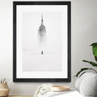 Alone with Empire State Building by GEN Z by Rigaud Mickaël on GIANT ART - white photo illustration