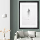 Alone with Empire State Building by GEN Z by Rigaud Mickaël on GIANT ART - white photo illustration