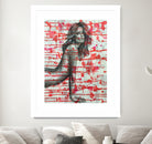 foundme by eugenia retana on GIANT ART - white mixed media