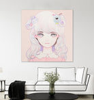 Cosmic Spring by Kaoru Hasegawa on GIANT ART - pink digital painting