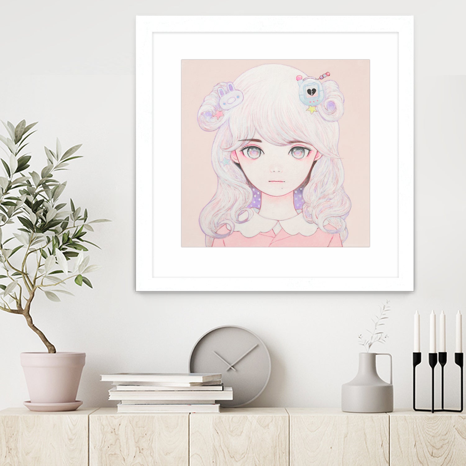 Cosmic Spring by Kaoru Hasegawa on GIANT ART - pink digital painting