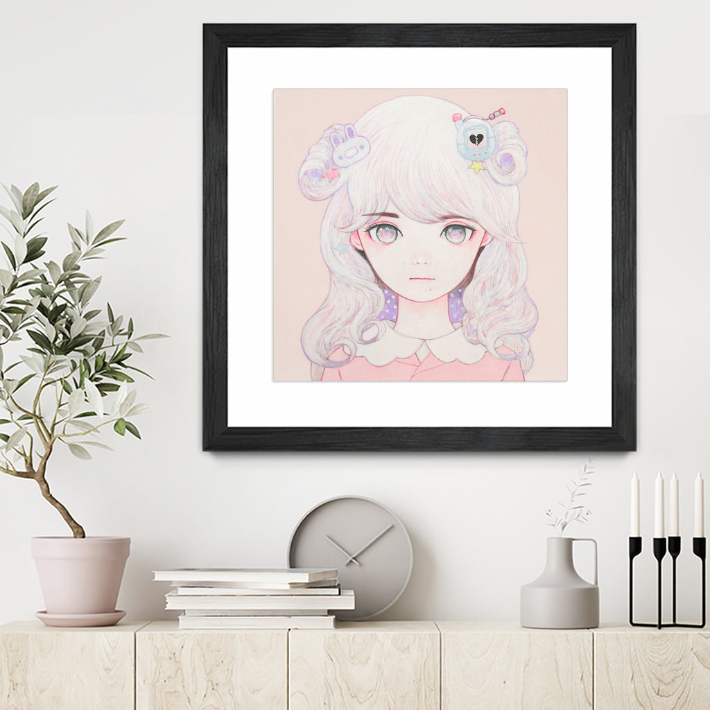 Cosmic Spring by Kaoru Hasegawa on GIANT ART - pink digital painting