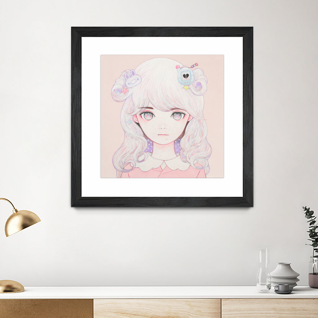 Cosmic Spring by Kaoru Hasegawa on GIANT ART - pink digital painting