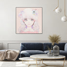 Cosmic Spring by Kaoru Hasegawa on GIANT ART - pink digital painting