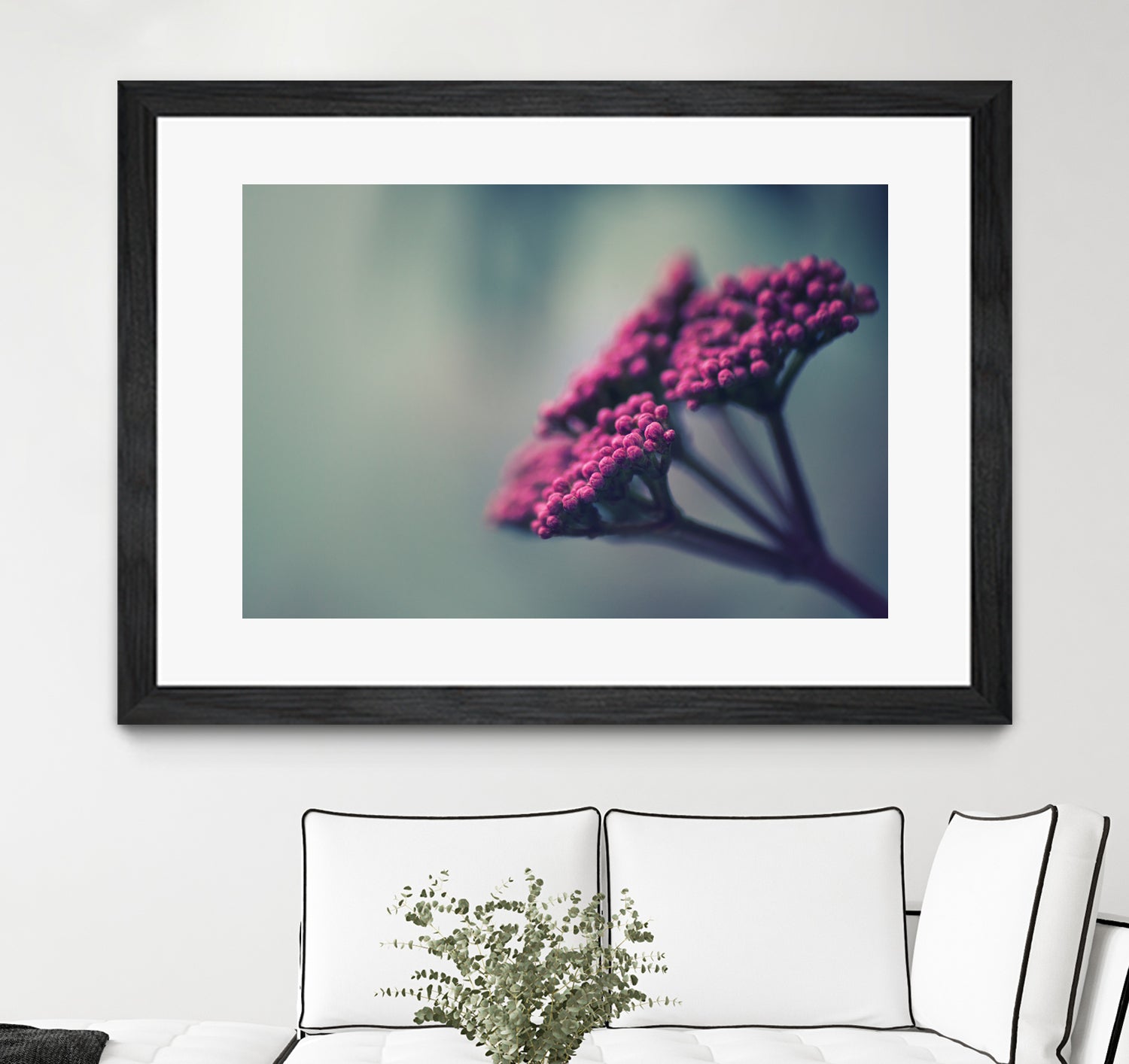 Pink winter flowers by Giordano Aita on GIANT ART - fuchsia photo illustration