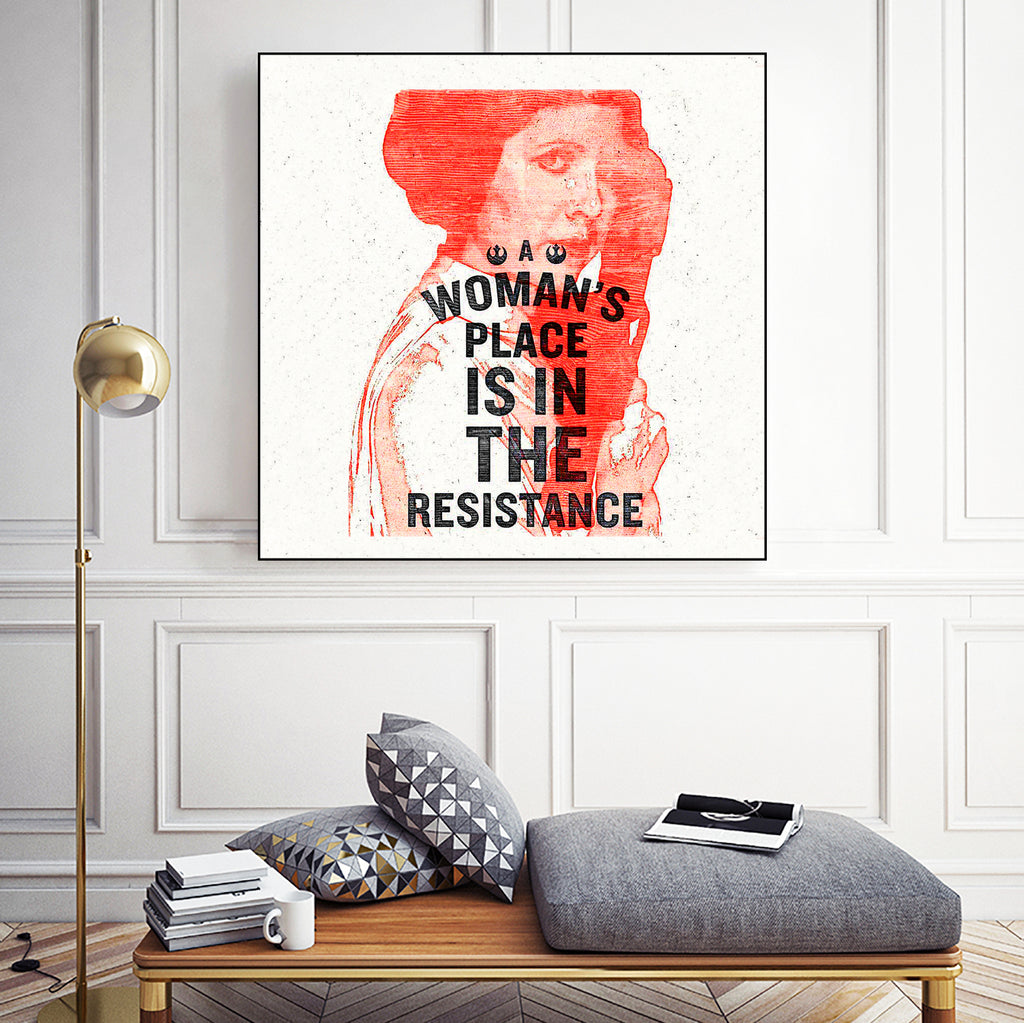 RESISTANCE_2 by Mike Tyau on GIANT ART - white digital painting