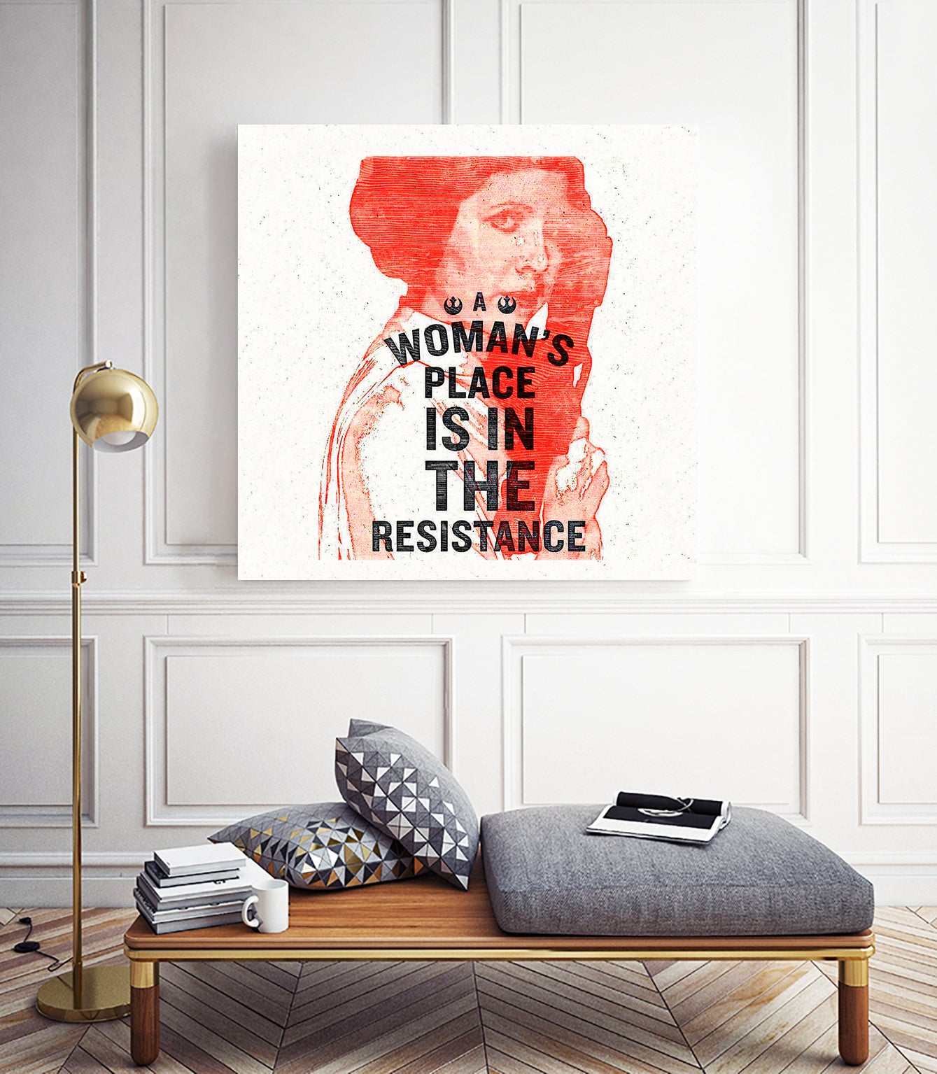RESISTANCE_2 by Mike Tyau on GIANT ART - white digital painting