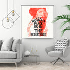 RESISTANCE_2 by Mike Tyau on GIANT ART - white digital painting