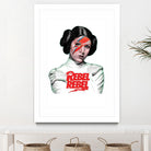 LEIA REBEL REBEL by Mike Tyau on GIANT ART - white digital painting