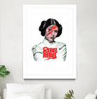 LEIA REBEL REBEL by Mike Tyau on GIANT ART - white digital painting