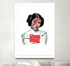 LEIA REBEL REBEL by Mike Tyau on GIANT ART - white digital painting