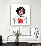 LEIA REBEL REBEL by Mike Tyau on GIANT ART - white digital painting