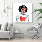 LEIA REBEL REBEL by Mike Tyau on GIANT ART - white digital painting