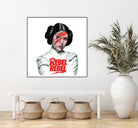 LEIA REBEL REBEL by Mike Tyau on GIANT ART - white digital painting