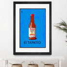 El Tapatío by Pablo Olmos-Garcia on GIANT ART - blue vector illustration